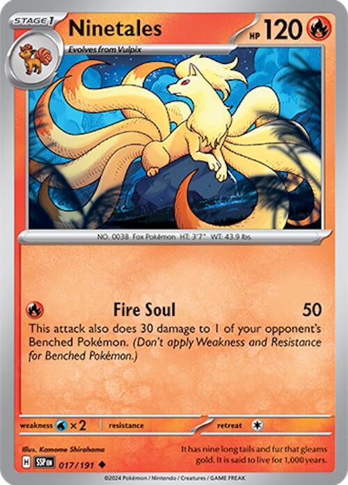 Ninetales (Surging Sparks) #17