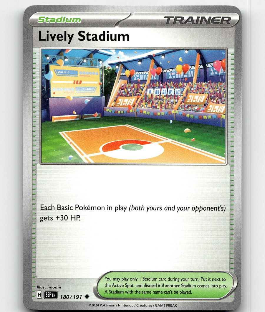 Lively Stadium (Surging Sparks) #180