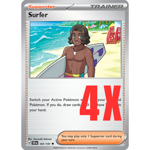 Surfer (Surging Sparks) #187