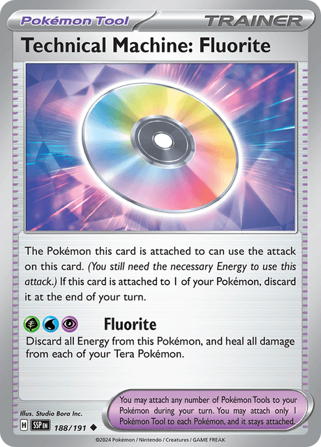 Technical Machine: Fluorite (Surging Sparks) #188