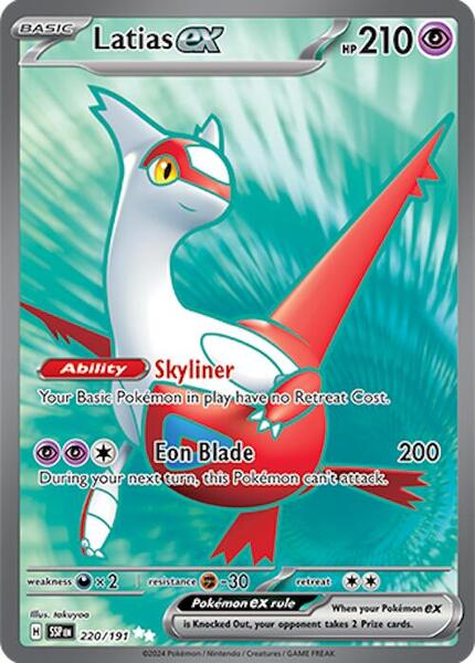 Latias ex (Surging Sparks) #220