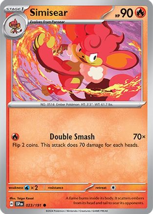 Simisear (Surging Sparks) #23