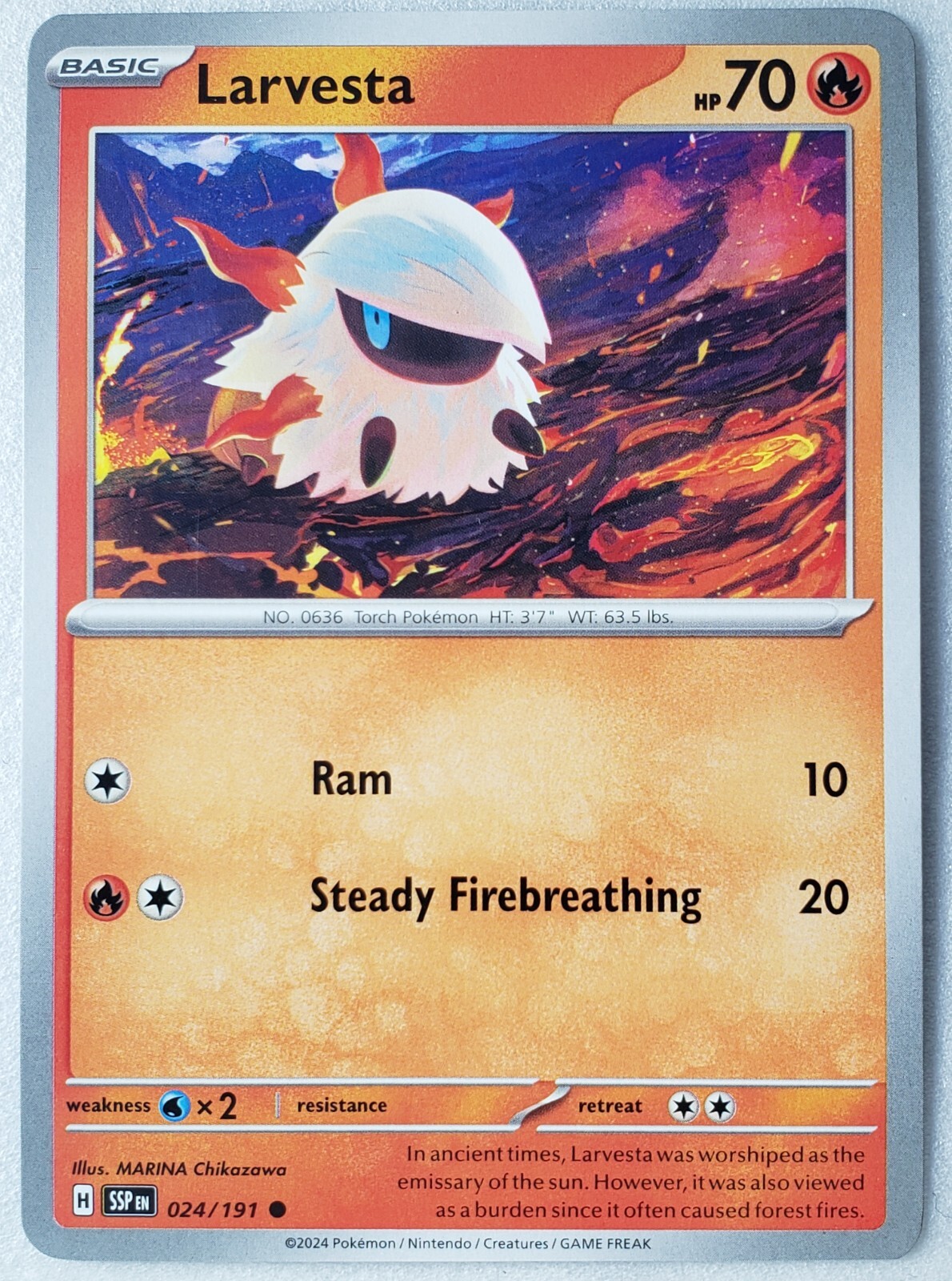 Larvesta (Surging Sparks) #24