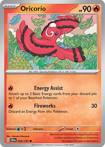 Oricorio (Surging Sparks) #26
