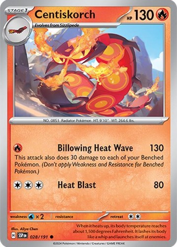 Centiskorch (Surging Sparks) #28