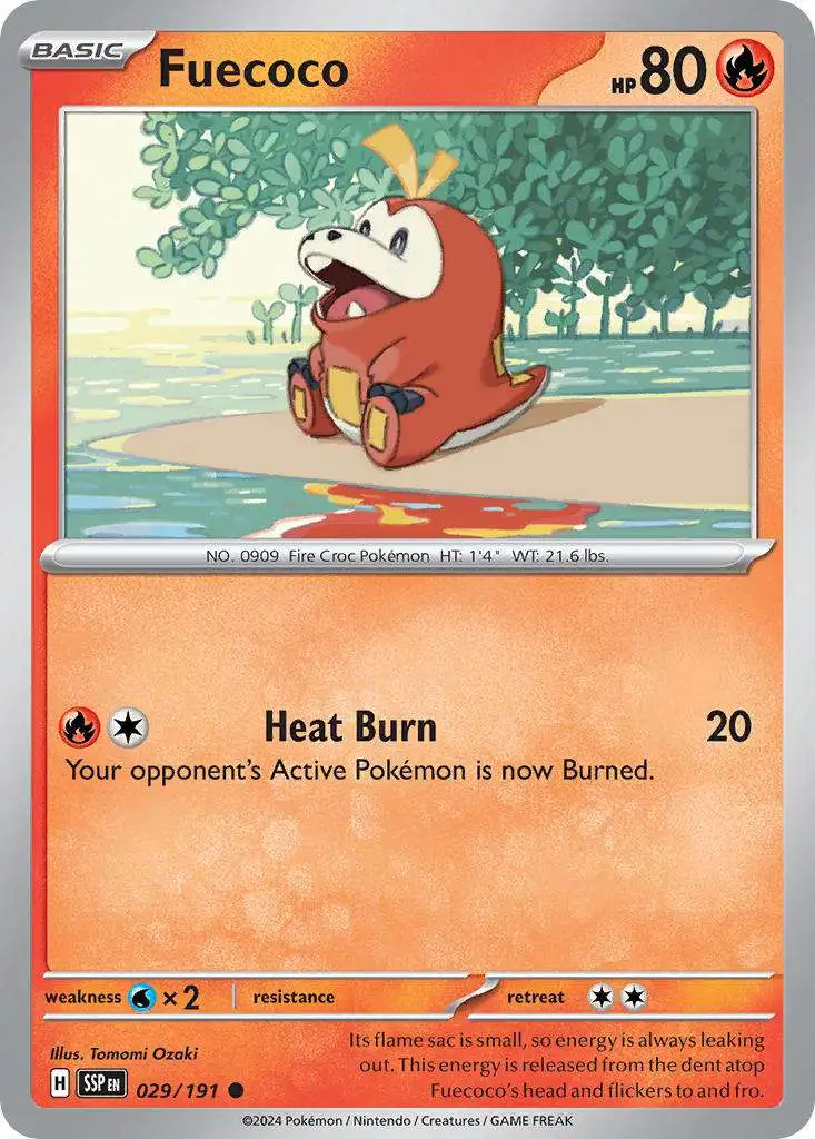 Fuecoco (Surging Sparks) #29