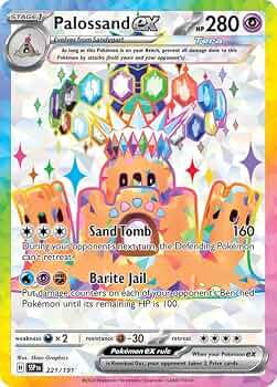 Palossand ex (Surging Sparks) #91