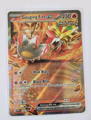 Gouging Fire ex (Scarlet & Violet Black Star Promos) #144