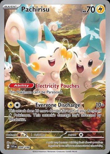 Pachirisu (Scarlet & Violet Black Star Promos) #158