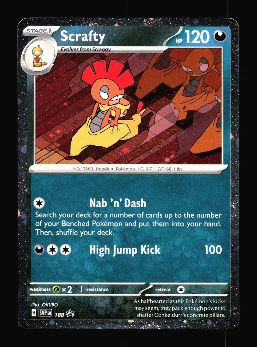 Scrafty (Scarlet & Violet Promos) #188