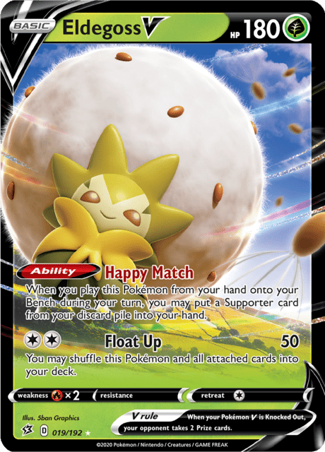 Eldegoss V (Rebel Clash) #19