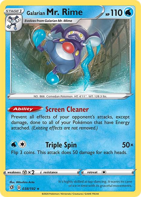 Galarian Mr. Rime (Rebel Clash) #38