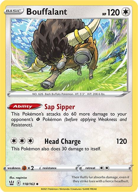 Bouffalant (Battle Styles) #118