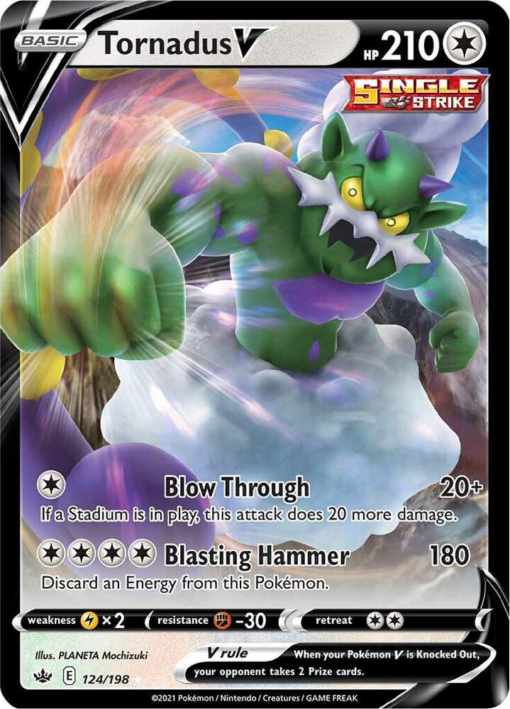 Tornadus V (Chilling Reign) #124