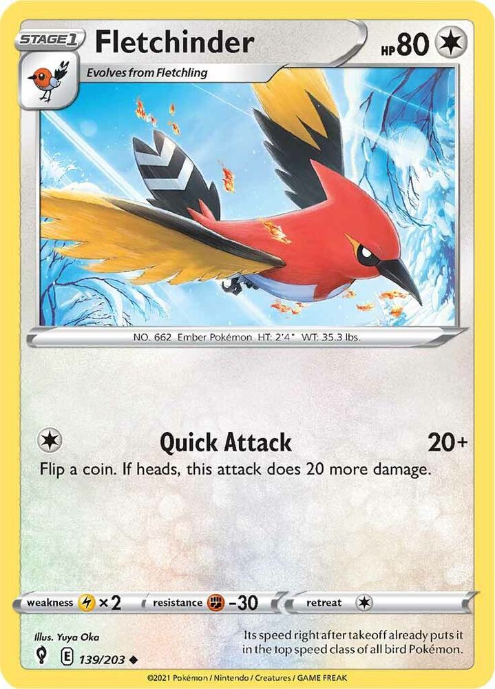 Fletchinder (Evolving Skies) #139