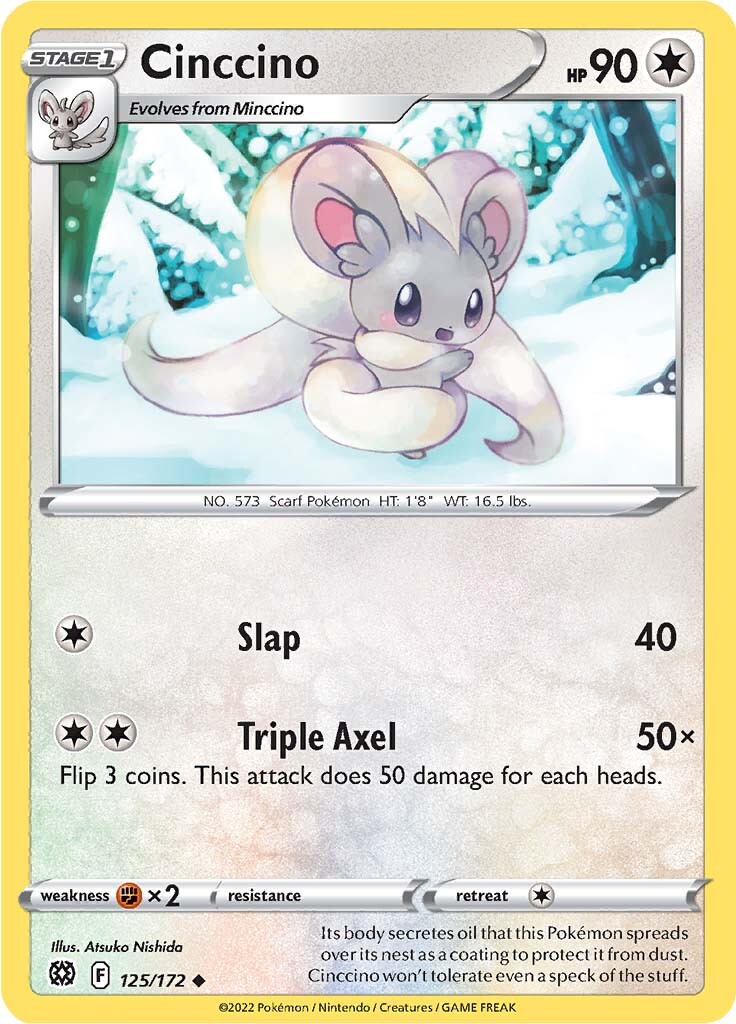Cinccino (Brilliant Stars) #125