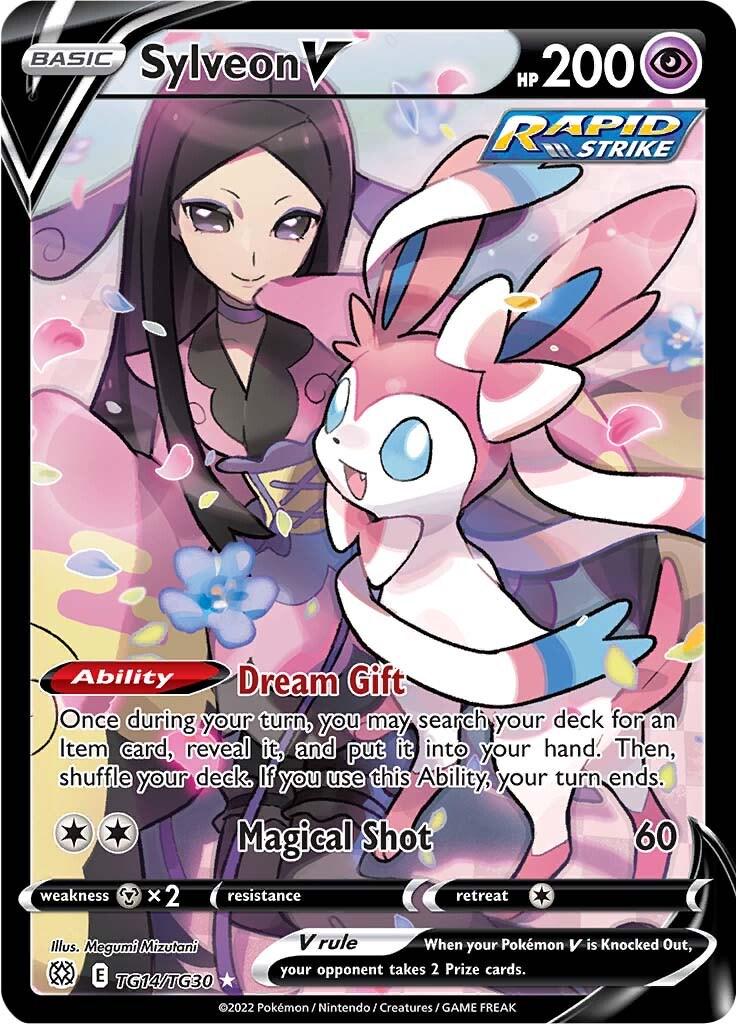 Sylveon V (Brilliant Stars Trainer Gallery) #TG14
