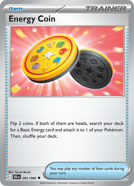 Energy Coin (Black Bolt) #81