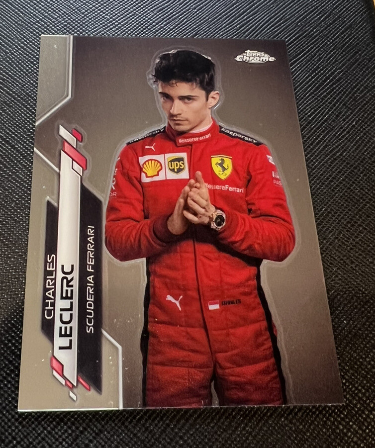 2020 Topps Chrome F1 Charles Leclerc #4