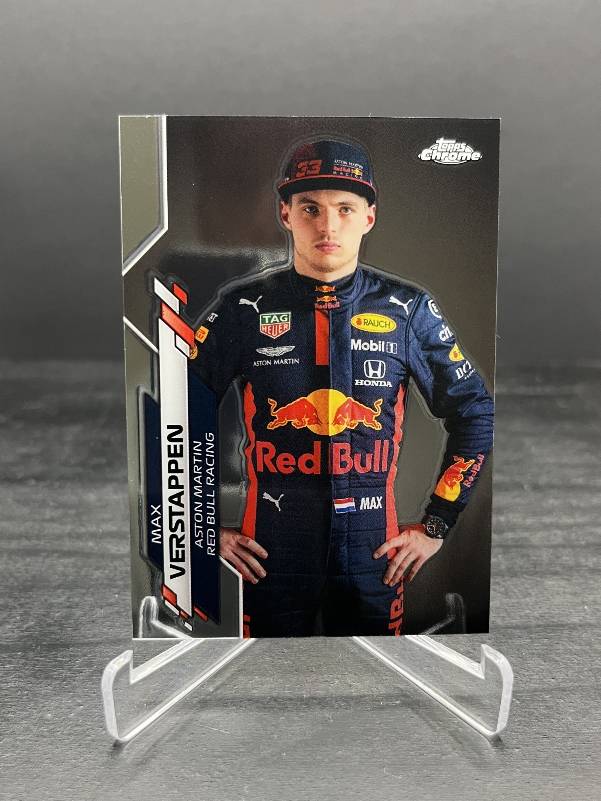 2020 Topps Chrome F1 Max Verstappen #6