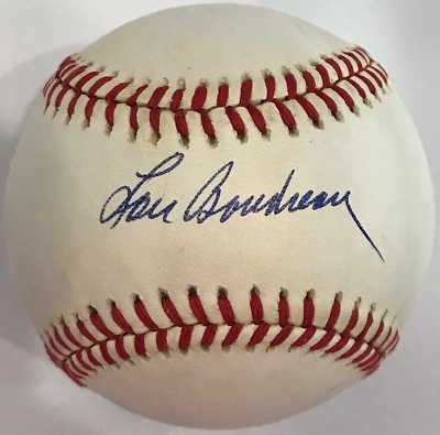 Lou Boudreau Autographed Baseball JSA