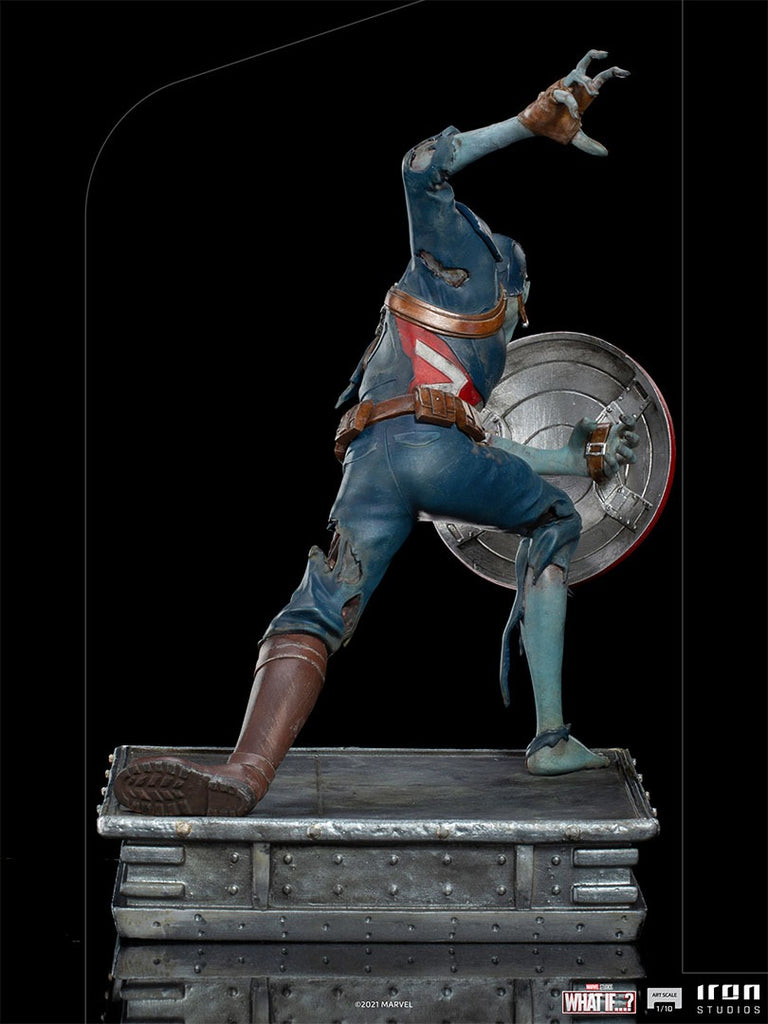 Captain America Marvel Zombies What If? BDS Art Scale 1/10 Statue - Iron Studios