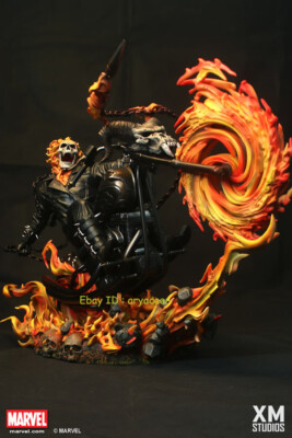 Ghost Rider Motorcycle 1/4 Scale Statue Marvel Comics XM Studios 303/999