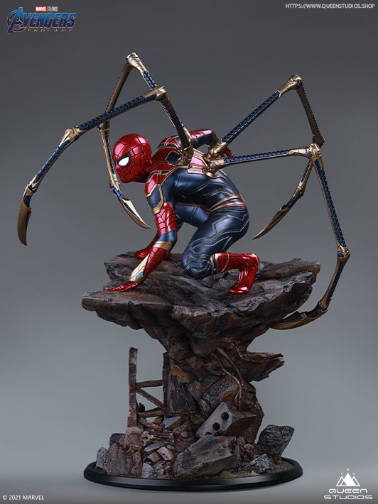 Iron Spider 1/4 Scale Resin Statue With Mechanical Arms