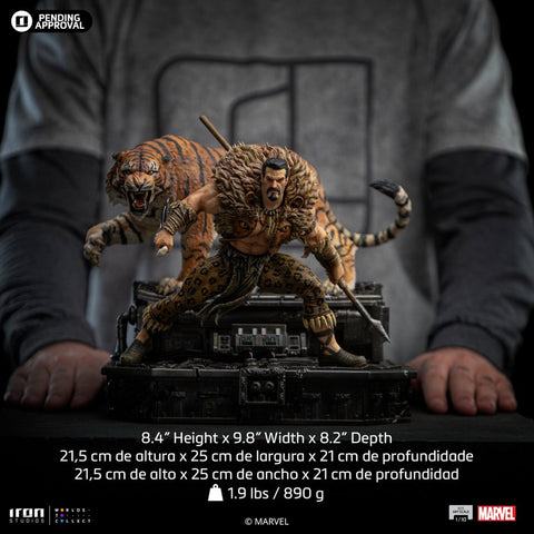 Iron Studios 1/10 Art Scale Statue KRAVEN THE HUNTER Marvel Comics