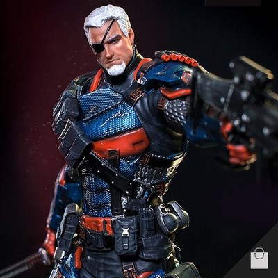 IRON STUDIOS 1/10 Deathstroke Statue 1/10 DC Arkham Knight Series Limited Edition