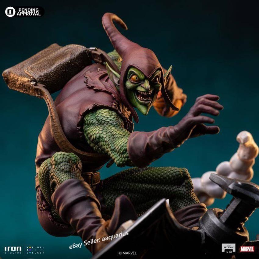 Iron Studios 1:10 Marvel Green Goblin Villain Scene Statue
