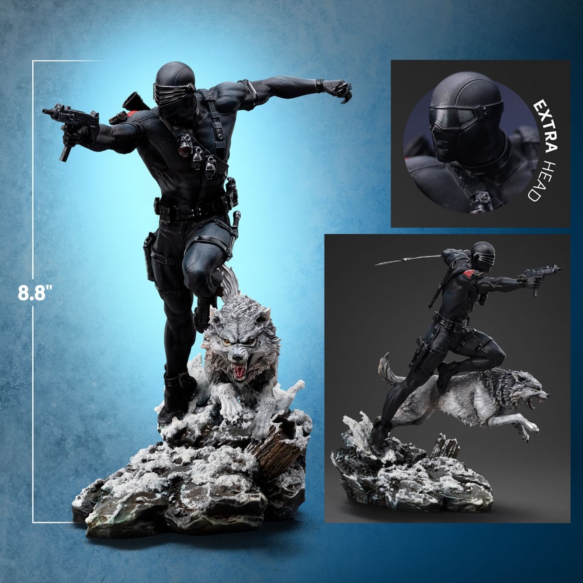 Iron Studios 1/10 Scale Figure - G.I. Joe Snake Eyes