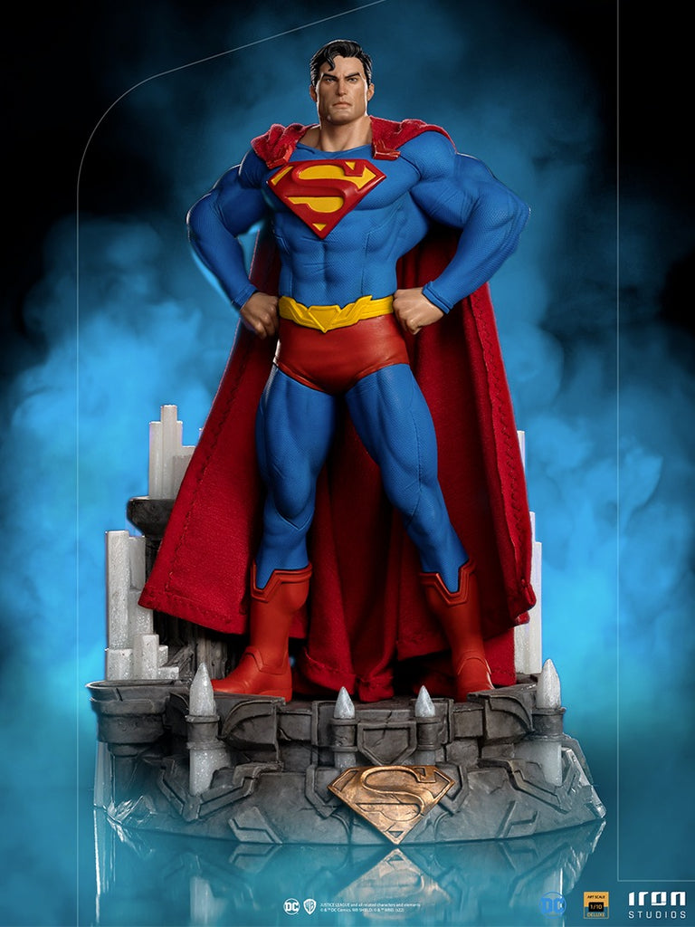 IRON STUDIOS 1/10 Superman Unleashed DC Comics Art Scale Statue