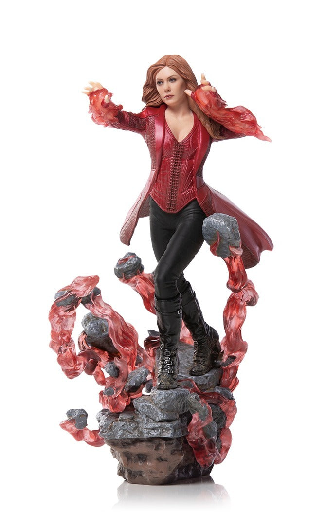 Iron Studios Avengers Endgame Scarlet Witch Wanda Art Statue