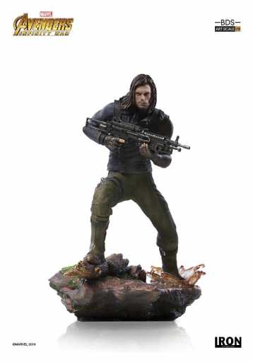 Iron Studios Avengers: Endgame Winter Soldier Bucky Barnes BDS Art 1/10 Statue