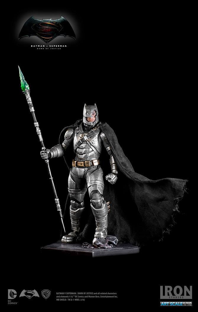 Iron Studios Batman v Superman Batman 1/10 Statue DC Comics NEW SEALED