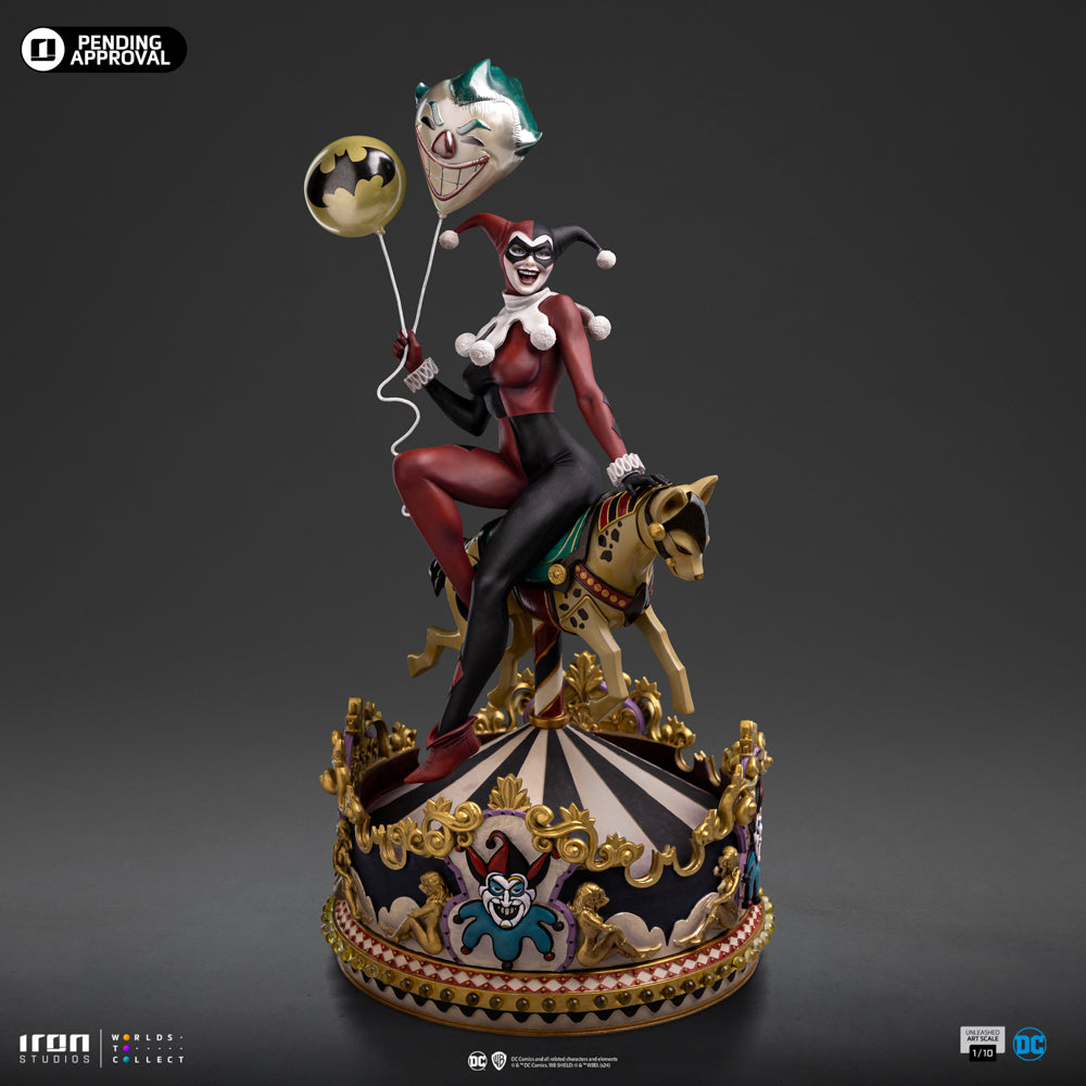 Iron Studios DC Harley Quinn Unleashed 1/10 Deluxe Limited Edition Resin Statue