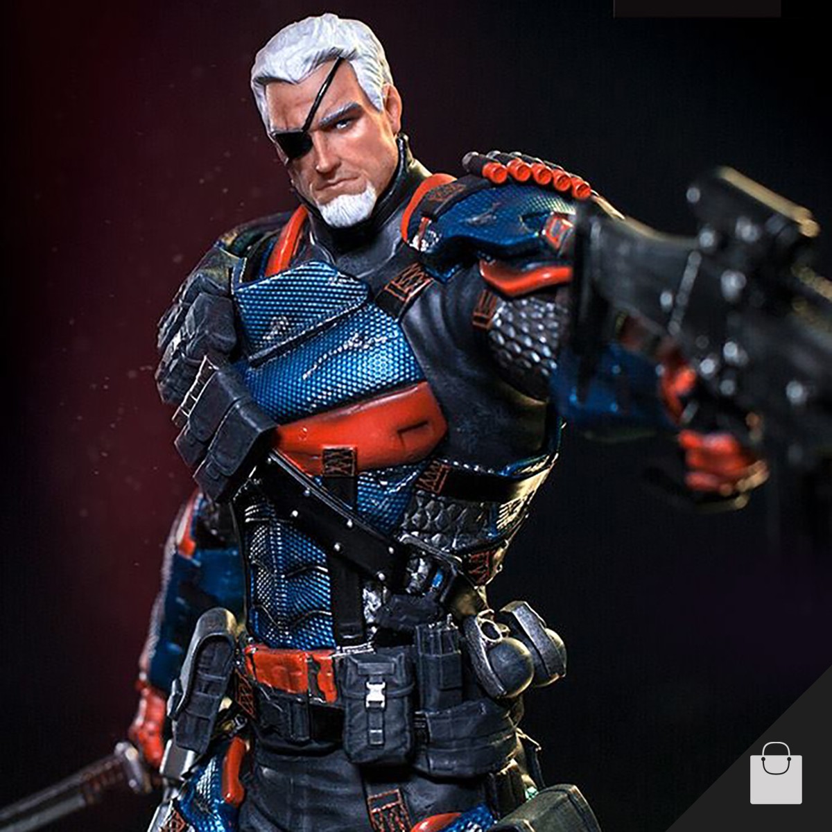 Iron Studios Deathstroke From Arkham Knight Limited Exclusive Statue Batman 1:10