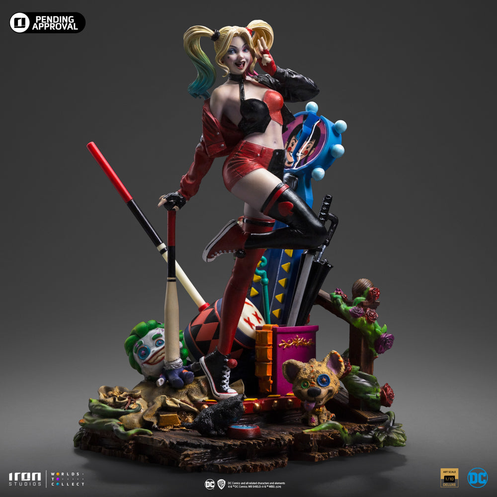 Iron Studios Harley Quinn Gotham City Sirens DC Comics 1/10 Scale Statue