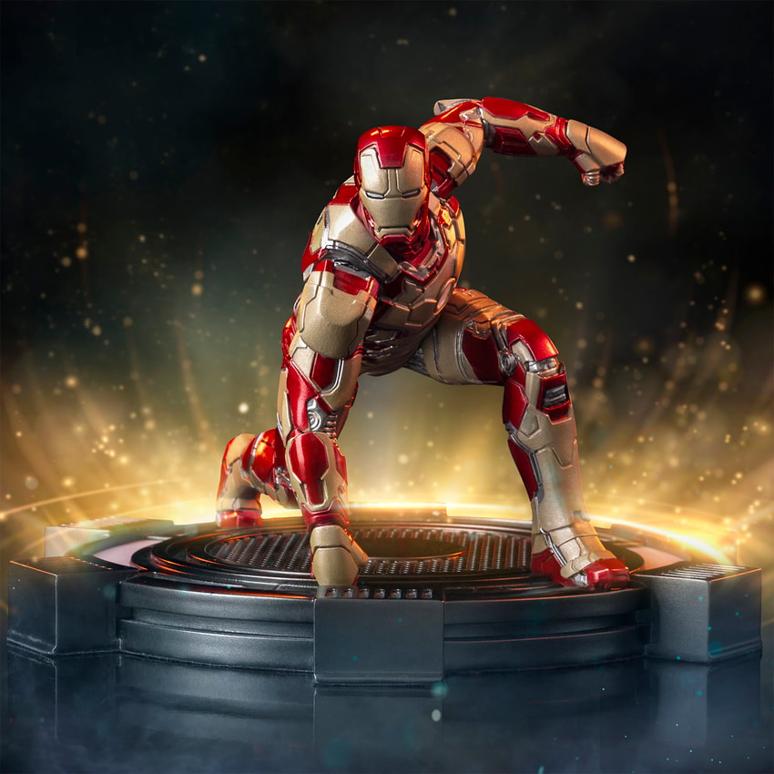 Iron Studios Iron Man Mark XLII Statue Mk 42 Figure 1:10 Marvel MCU CCXP Limited