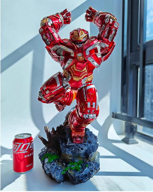 Iron Studios - Iron Man MK44 Hulkbuster 1/10 Statue Collector's Marvel Painted Model In Stock