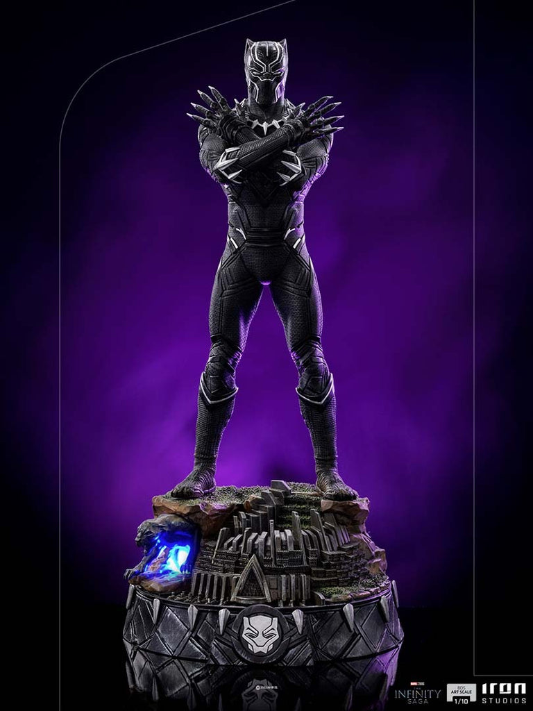 Iron Studios Marvel Comics 1/10 Scale Black Panther GK Model Statue Second-Hand