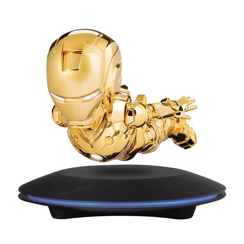 Iron Studios Marvel Iron Man Golden Armor Version EAF-001SP Egg Attack Floating Statue