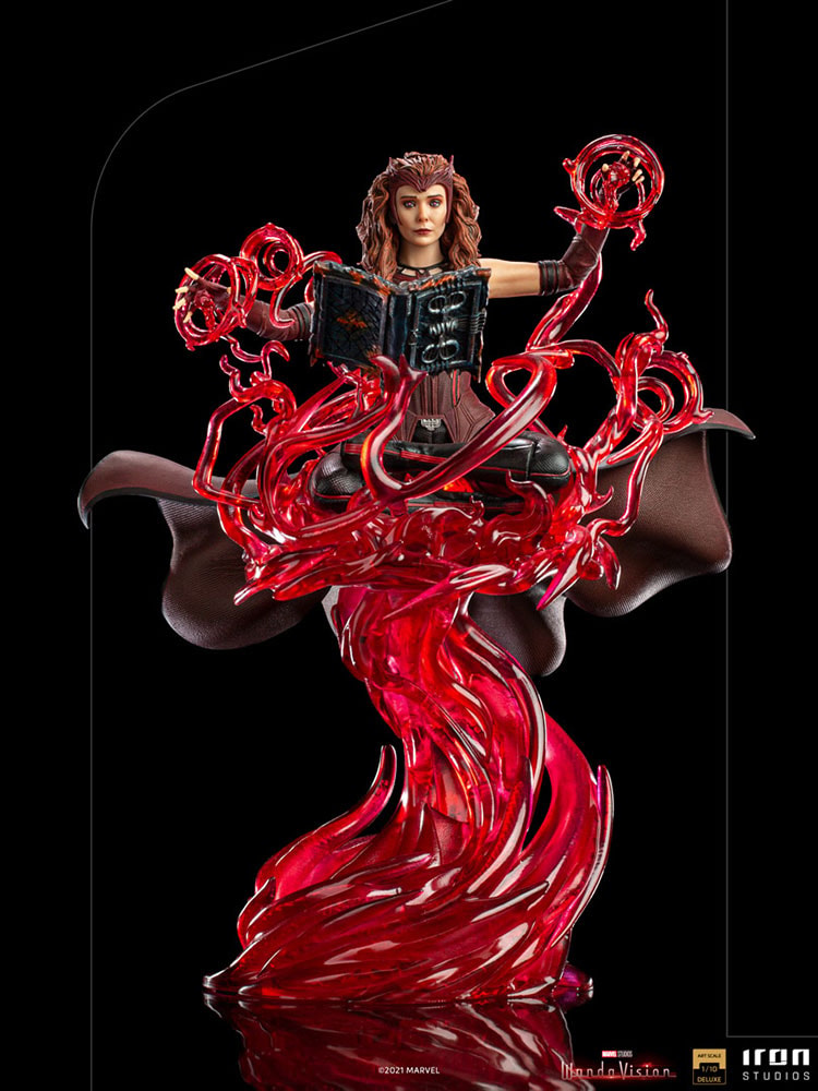 Iron Studios Marvel Studios WandaVision Scarlet Witch art scale 1/10 Deluxe
