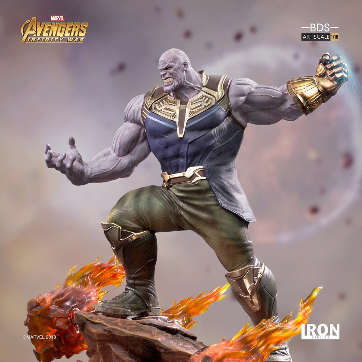 Iron Studios Thanos BDS Art Scale 1/10 Avengers Infinity War statue