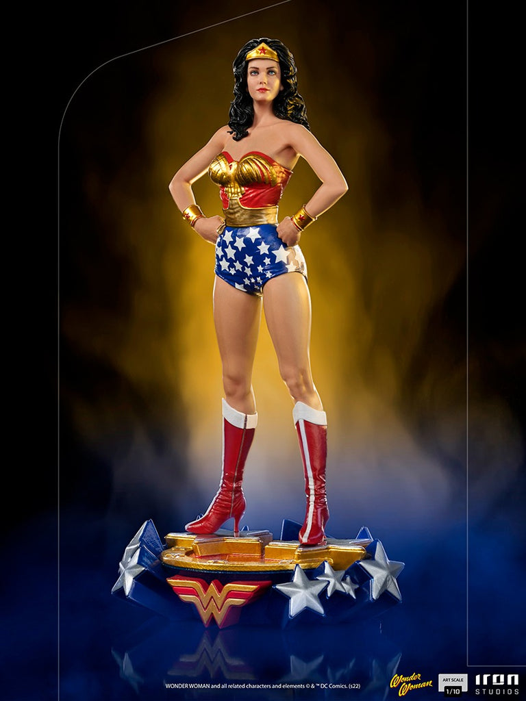 Iron Studios Wonder Woman Lynda Carter 1/10 Art Scale Statue DC Comics