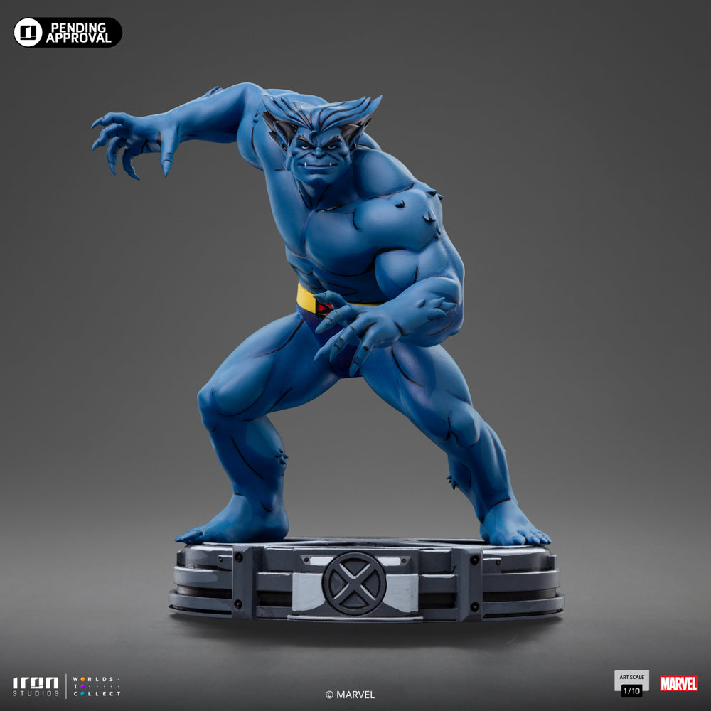 Iron Studios X-Men '97 Beast Battle Diorama 1:10 Art Scale Statue