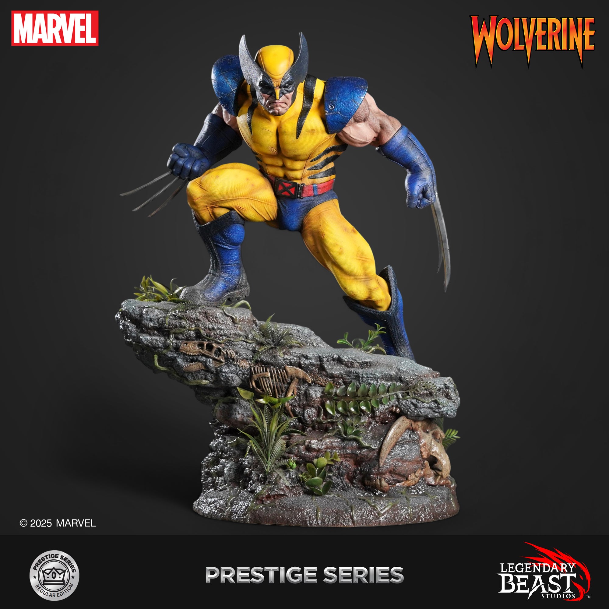 Legendary Beast XM Wolverine Prestige 1/3 Statue Premier BONUS Version In-Stock