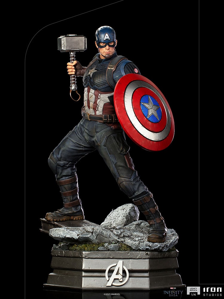 Marvel Avengers Captain America Shield 1/4 Scale Statue
