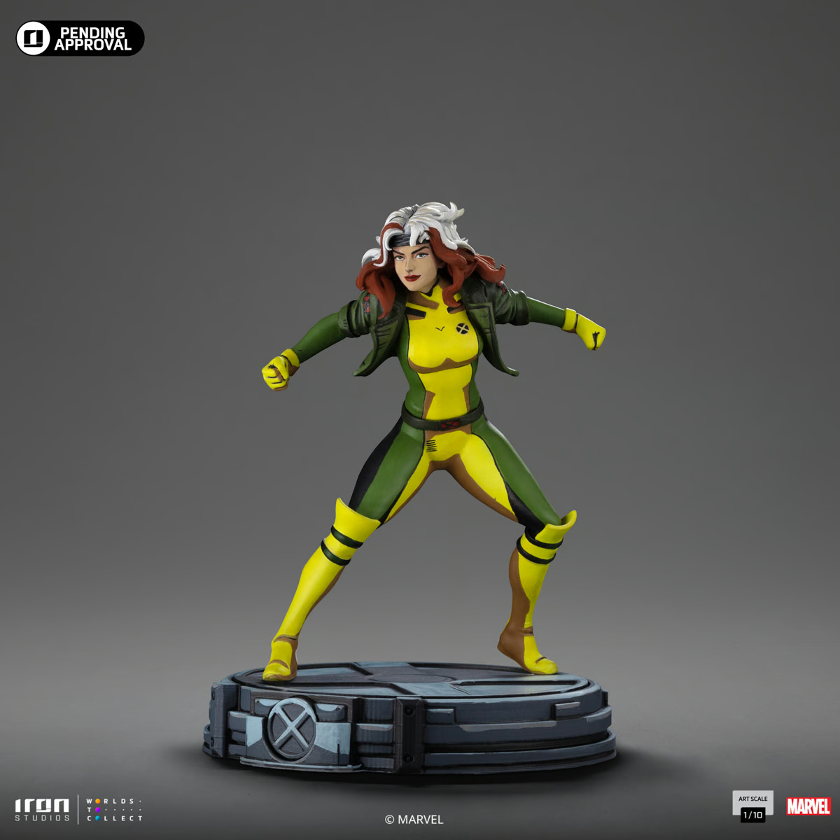 MARVEL COMICS IRON STUDIOS X-MEN '97 ROGUE 1/10 ART SCALE STATUE